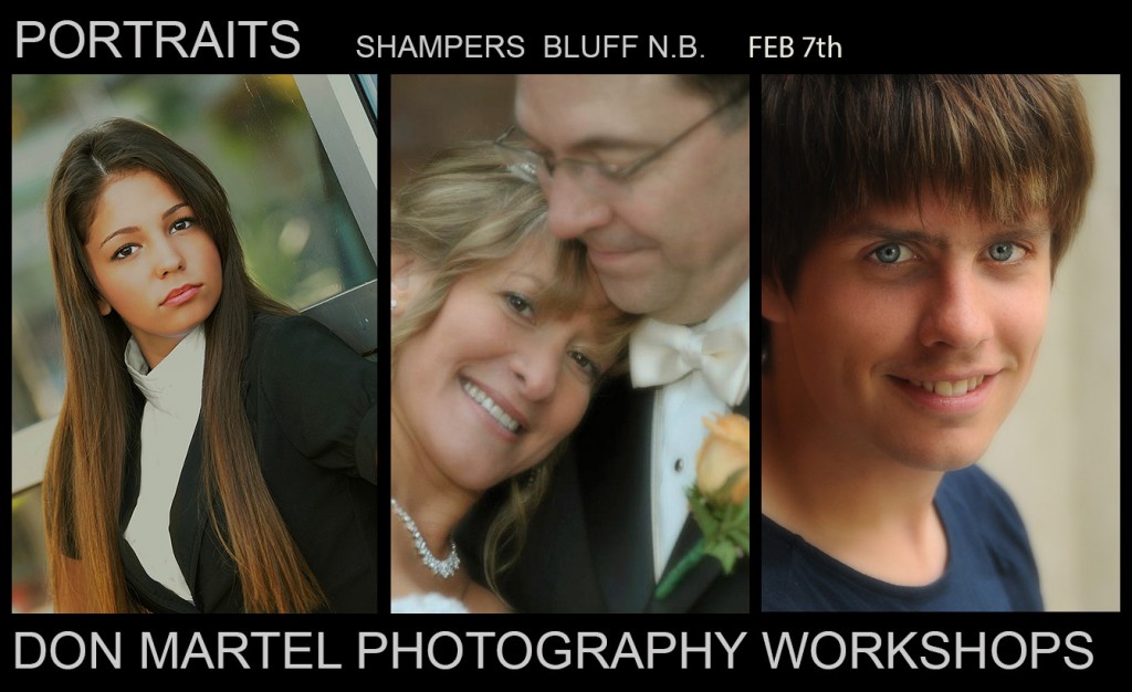 Don Martel Photography Workshops - Portraits 2015